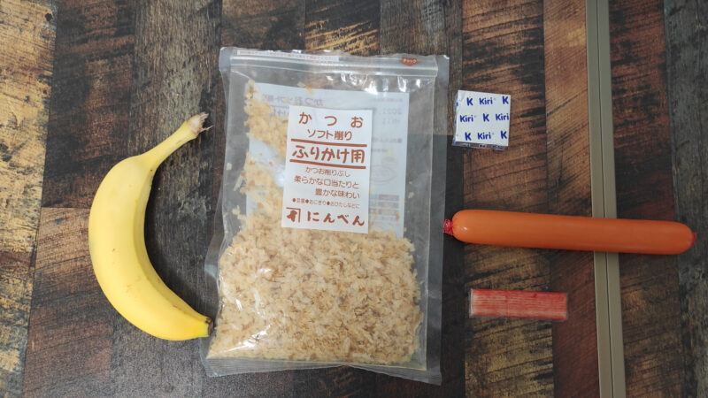 カナヘビの餌家にあるもの
